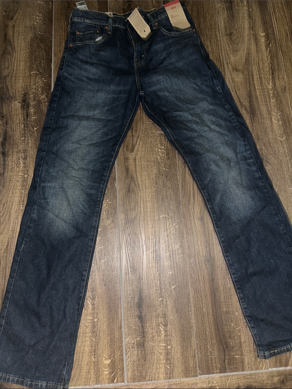 Levi's Men's Indigo Straight-Leg Jeans